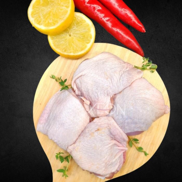 

Pilihan- Paha Atas Ayam Potong Dengan Tulang / Chicken Thigh Fresh 280-300 Gr