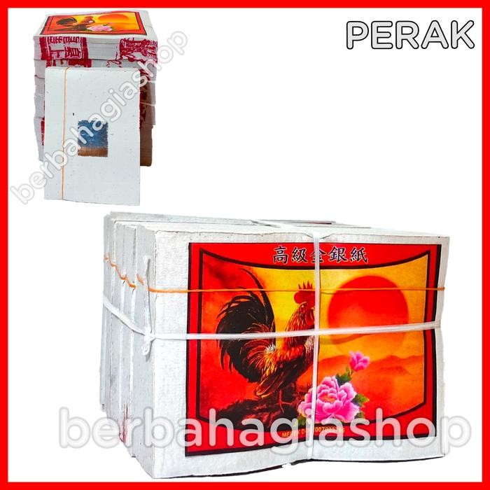 

Pilihan- Kertas Sembahyang Leluhur Perak Gincoa Gun Cua Cap Ayam