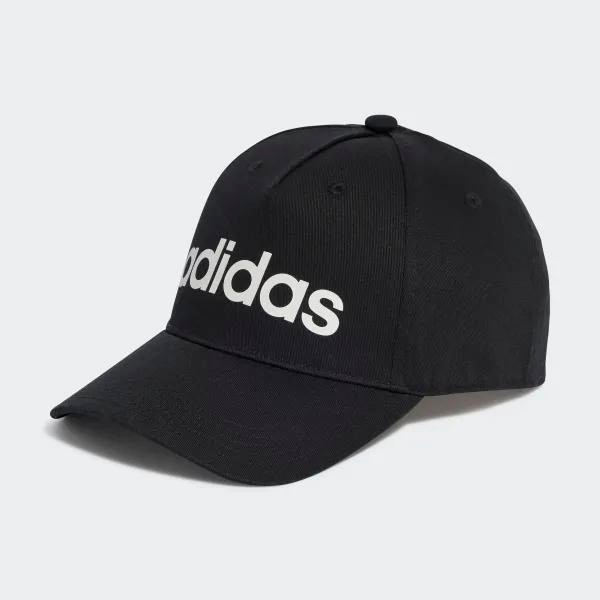 New // Adidas Topi Daily Cap Black Ht6356 Dengan Desain Logo Putih Khas Adidas // 100% Original
