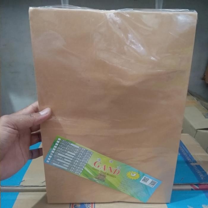 

Pilihan- Promo !!! Amplop Coklat F4 Gand 240 X 345 Mm Isi 100 Lembar