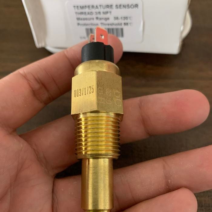 Terpopuler Vdo Water Temperature Sensor 3/8Inch / Vdo Sensor Temperatur / Vdo Terlariss 