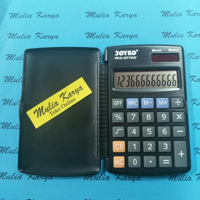 

Kalkulator Saku 12 Digit Joyko / Calculator Pocket