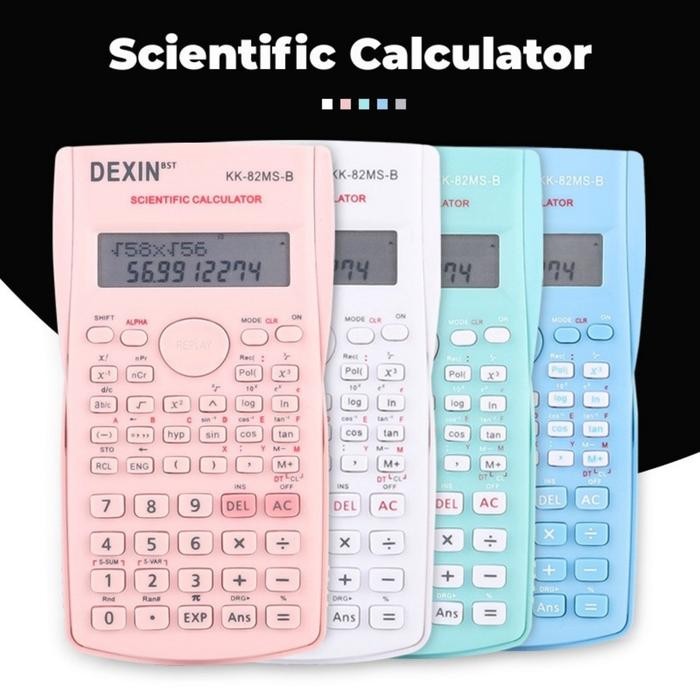 

Kalkulator function ilmiah 82MS Scientific calculator 240 fungsi electronic Kalkulator alat hitung