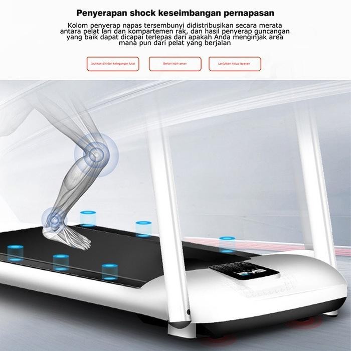 TREADMILL ELEKTRIK EBUY ALAT FITNESS LATIHAN GYM EQUIPMENT RUNNING MACHINE MULTIFUNGSI LARI LISTRIK