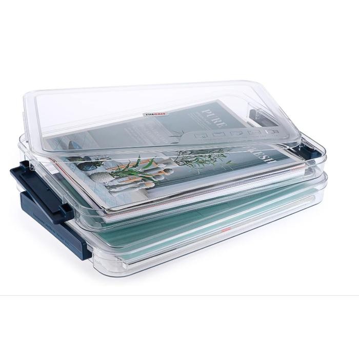 

MAP AKRILIK ORGANIZER DOKUMEN KOTAK PENYIMPANAN DOKUMEN STATIONARY