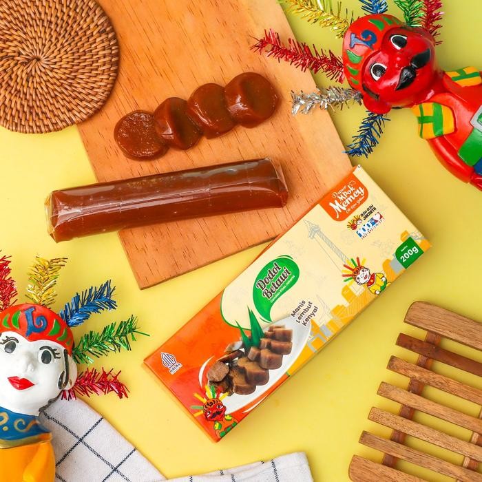 

Pilihan- Dodol Betawi Dapoer Mpok Memey 200 Gram / Dodol Box / Camilan Dodol Betawi