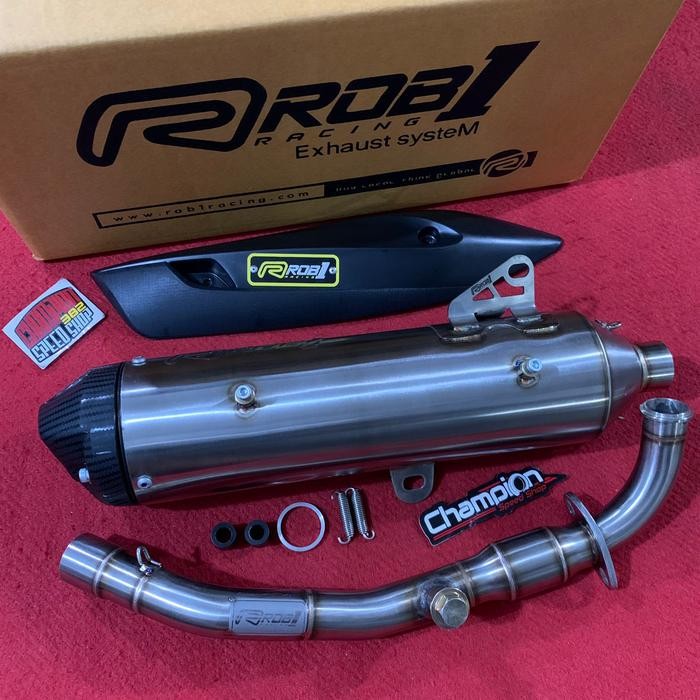Knalpot Rob1 Racing Bore Up 180Cc - 250Cc Cup V All New Aerox 155