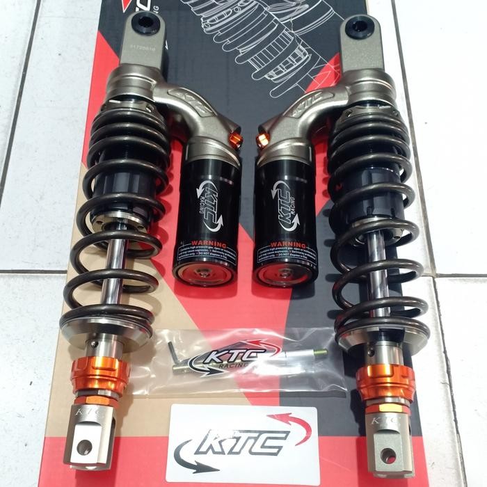 shock ktc racing evo series 335mm black red nmax 155 old/ shockbreaker