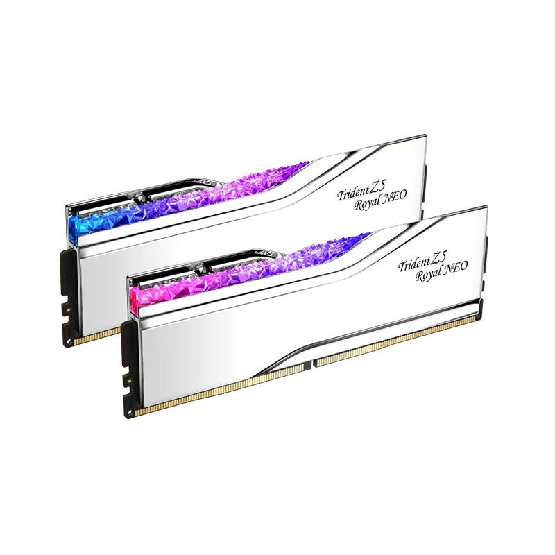 Gskill Trident Z5 Royal Neo Silver DDR5 PC48000 6000MHz 64GB (2x32GB) / RAM 64GB [XRMP-251]