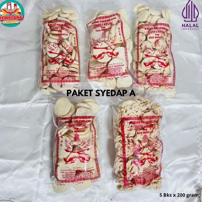 

SIAPKIRIM PAKET SEDAP A ISI 5 BUNGKUS [2 MINI,2 KANCING, 1 SANGGUL UDANG] @200 GRAM 1 KG KHAS