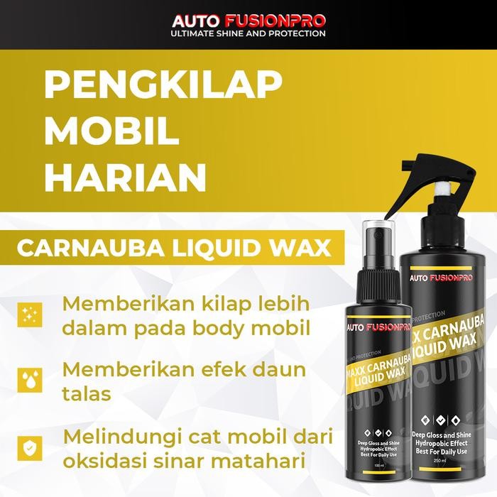 Pilihan- Promo Paket Nano Coating, Glass Shield, Carnauba By Automaxx Fusionpro