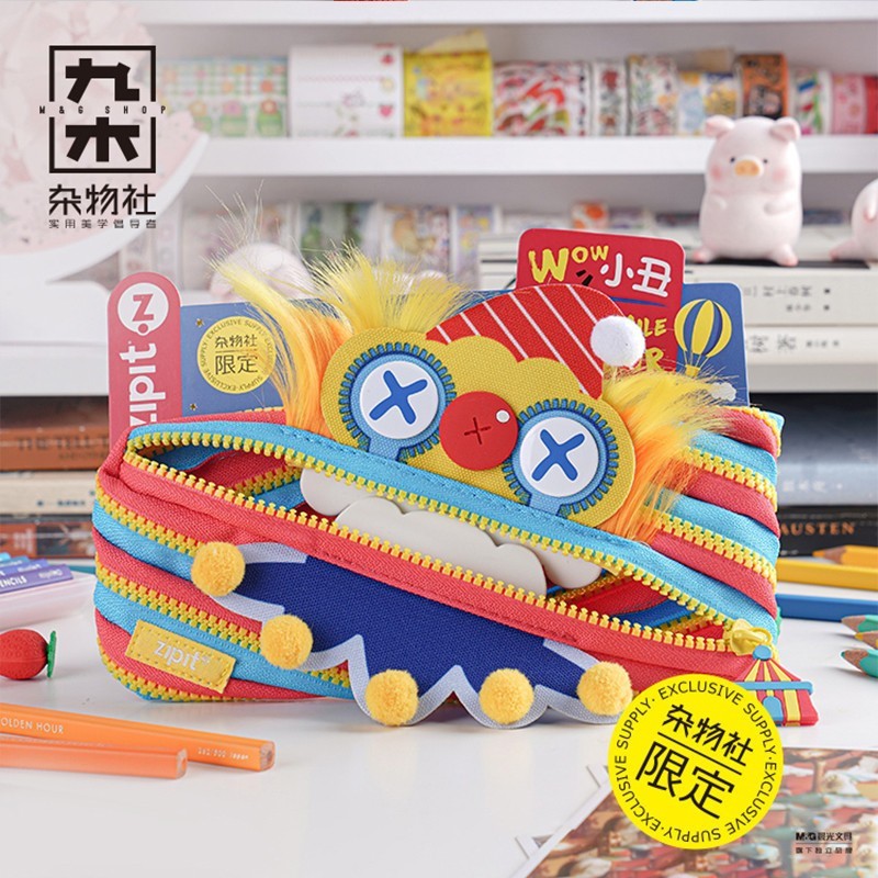 

ZIPIT Pencil Case Monster Lucu - Tempat Pensil Siswa Kapasitas Besar Transparan - Plastik - Unisex - Berbagai Warna & Desain |DI5SSRIZ|