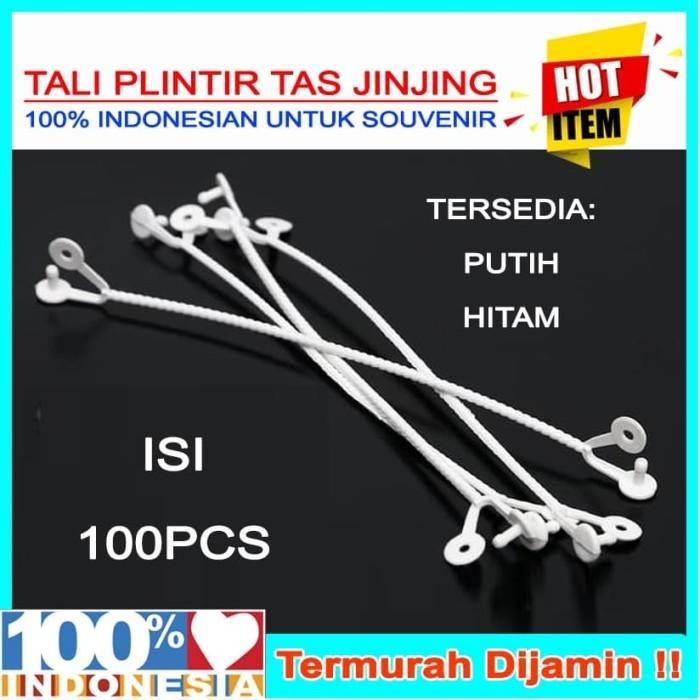 

New TALI PLINTIR PEGANGAN PUTIH UNTUK PLASTIK POUCH 100% INDONESIA