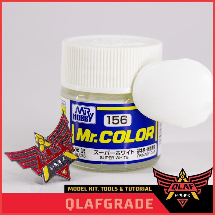 

Mr Color Super White C156 C 156 lacquer cat gundam lacquer model kit