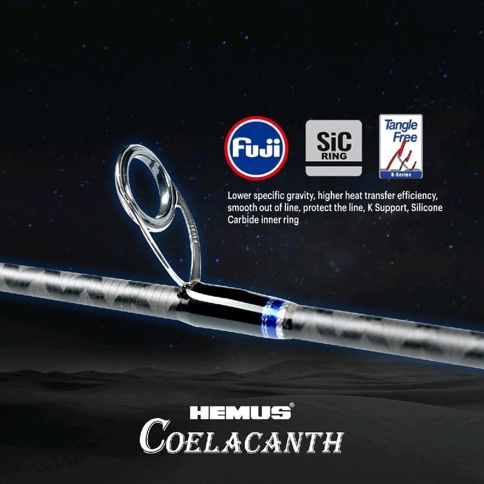 Joran Pancing Cast Jigging Hemus Coelacanth 180Cm Full Fuji