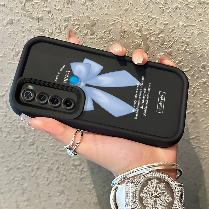 Casing Hp Untuk Xiaomi Redmi Note 8 Redmi Note 8T Redmi Note 8 Pro Case Pita dasi Softcase Silikon K