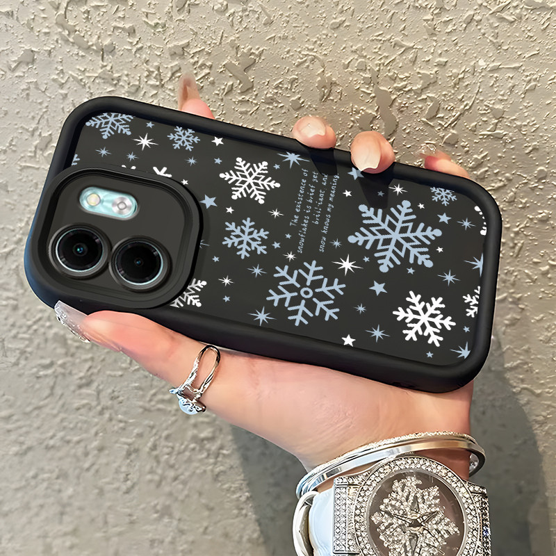 Casing Hp Untuk Infinix Smart 9 Smart 9 HD Hot 50 Hot 50i Hot 50 Pro Plus Hot 50 Pro+ Case Salju Sof