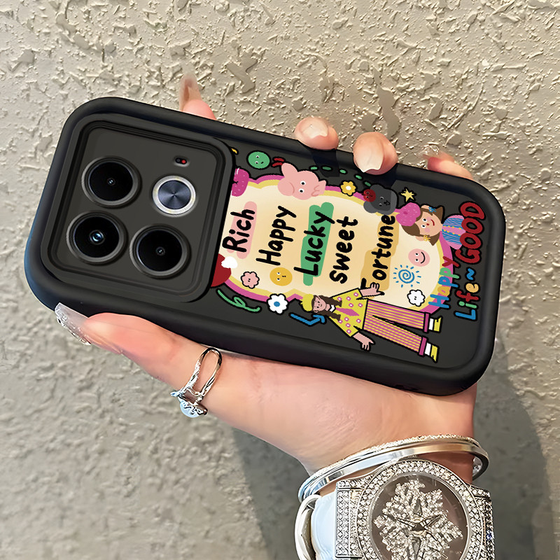 Casing Hp Untuk Untuk Infinix Note 40 Note 40 Pro Note 40 Pro+ 5G Note 40 Pro Plus 5G Case Gadis Tre