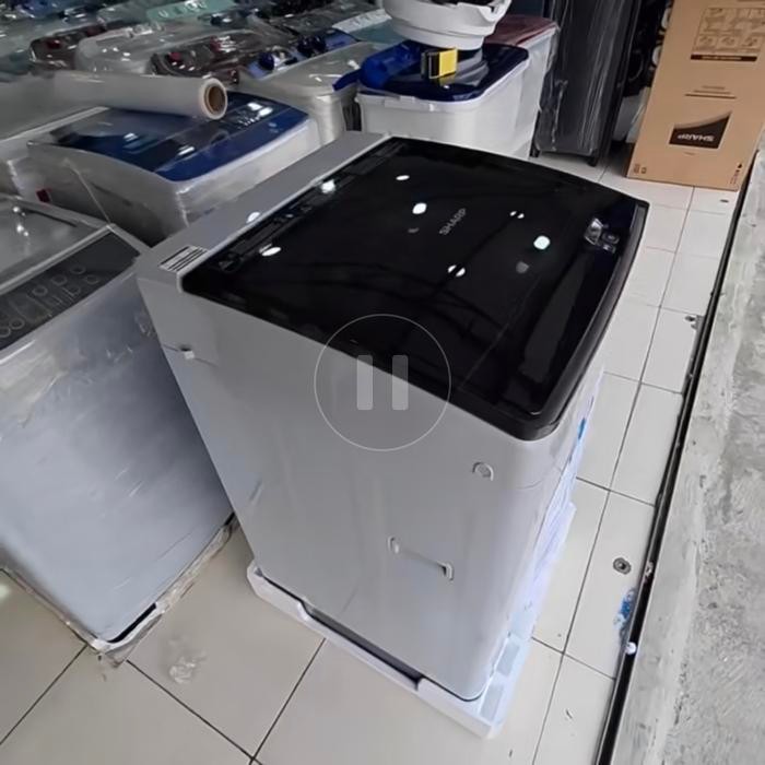 Mesin cuci sharp 1 tabung esm 8000 8kg