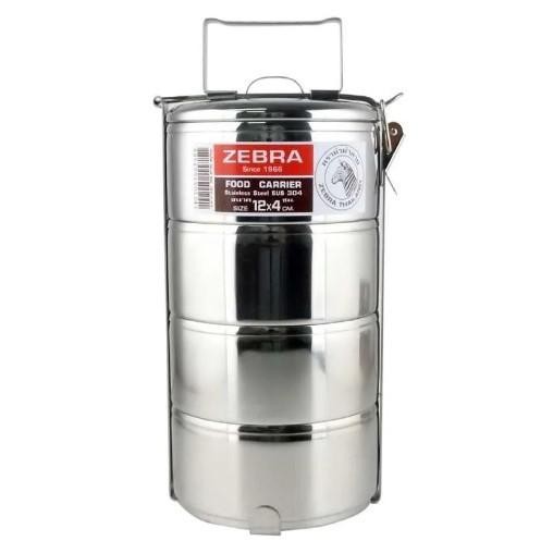 Rantang Susun 4 Stainless / Rantang Zebra Stainless / Rantang 4 Susun Stenlis / Rantang Susun