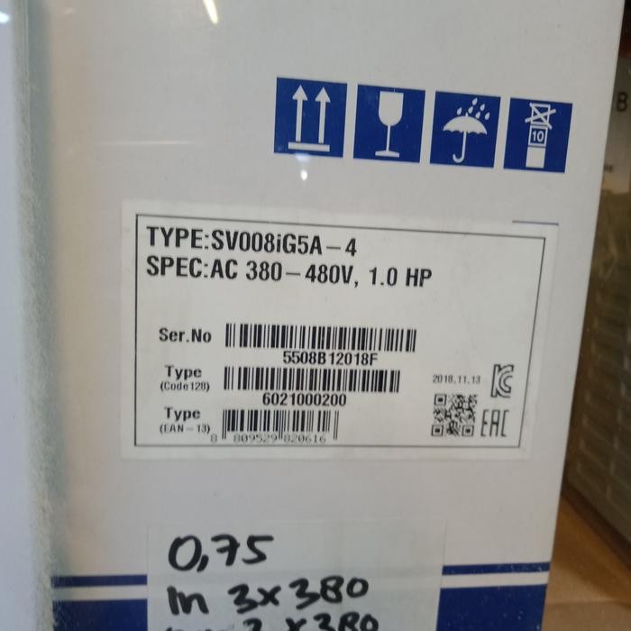SV008IG5A-4 INVERTER LS 0,75 KW 380V ORIGINAL