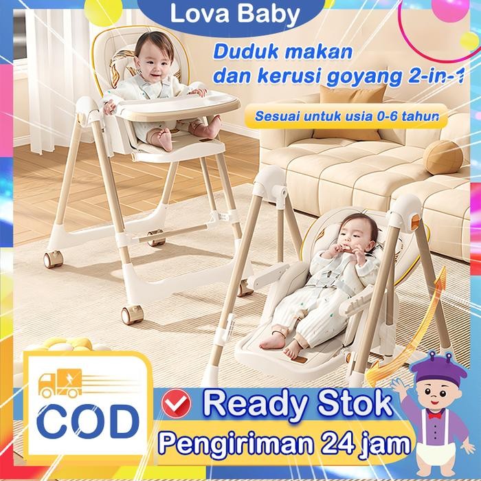 [melipat]Meja Kursi Makan Bayi Lipat Booster Seat Bayi Chair Serbaguna Multifungsi Perlengkapan Bayi
