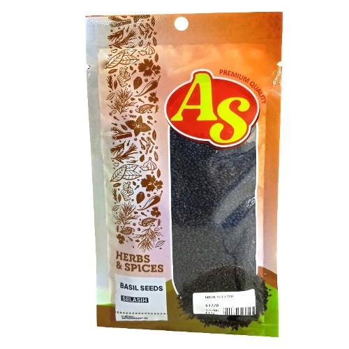 

S61220 AS BASIL SEEDS SELASIH 50GR MAJU BERSAMA (20250910)