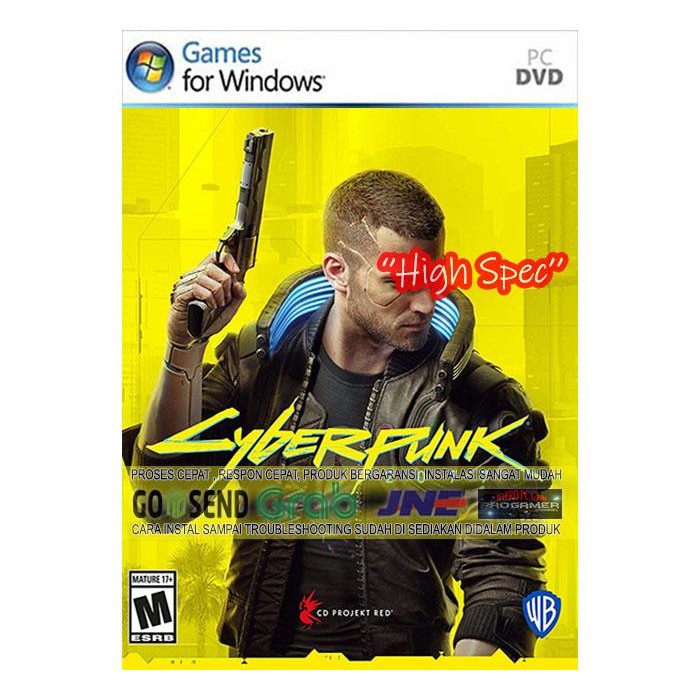 Pilihan- Cyberpunk 2077 Cd Dvd Game Pc Game Gaming Kaset Game Pc