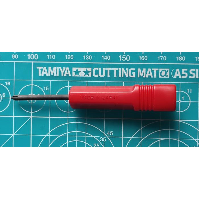 Pilihan- Tamiya Screw Driver Obeng Kembang + Original