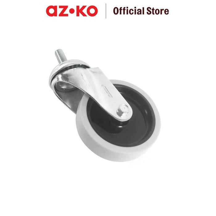 AZKO Krisbow Roda Caster 10 Cm - Abu Abu