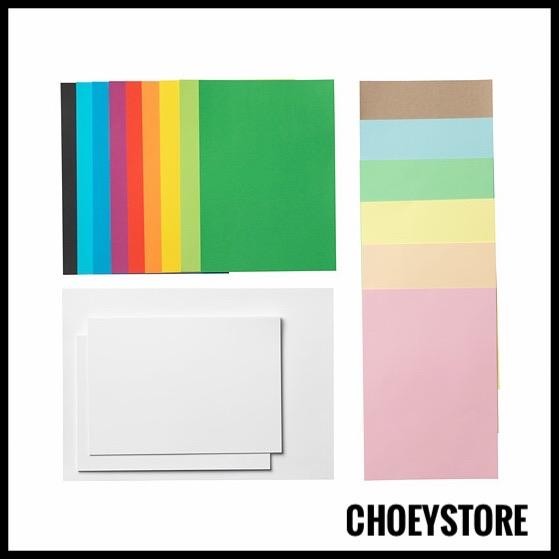 

Kertas Karton Warna Kertas A3 dan A4 Set 154pcs Prakarya Anak