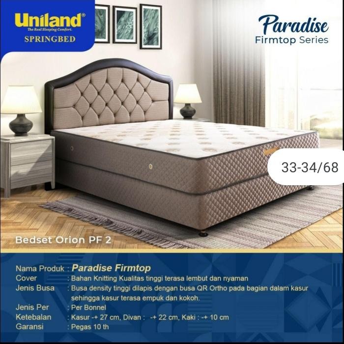 Uniland Paradise Springbed Uk 150 x 200 (FULL SET)