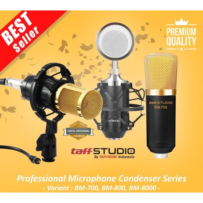 Ready Microphone Kondenser Professional Mic BM-800 BM800 BM 800 Original