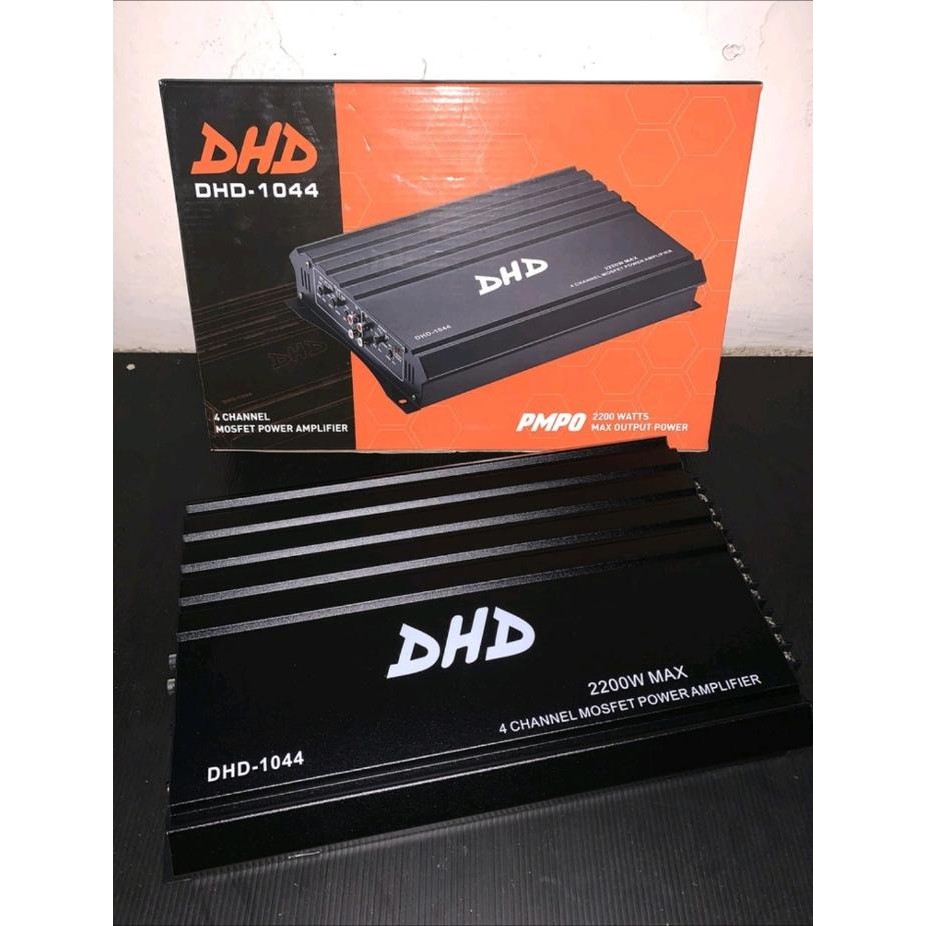 Ready Power Amplifier Monoblock Mobil 4 Channel DHD