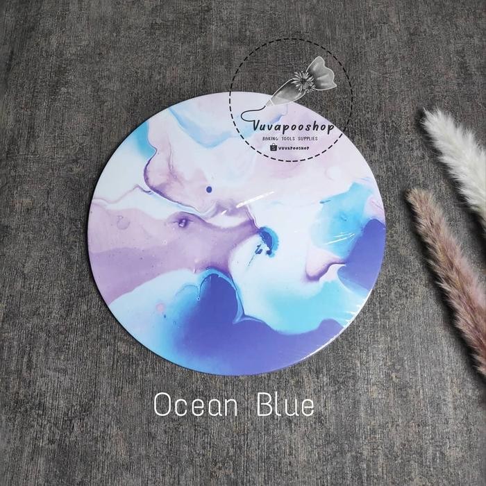 Cake Board Round / Tatakan Kue / Alas Kue / Cake Board / Alas Kue Marble