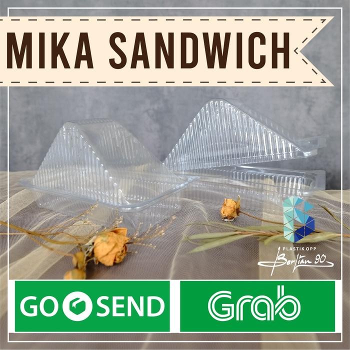 Mika sandwich Mika Roti Tray Sandwich Tempat roti khusus instan