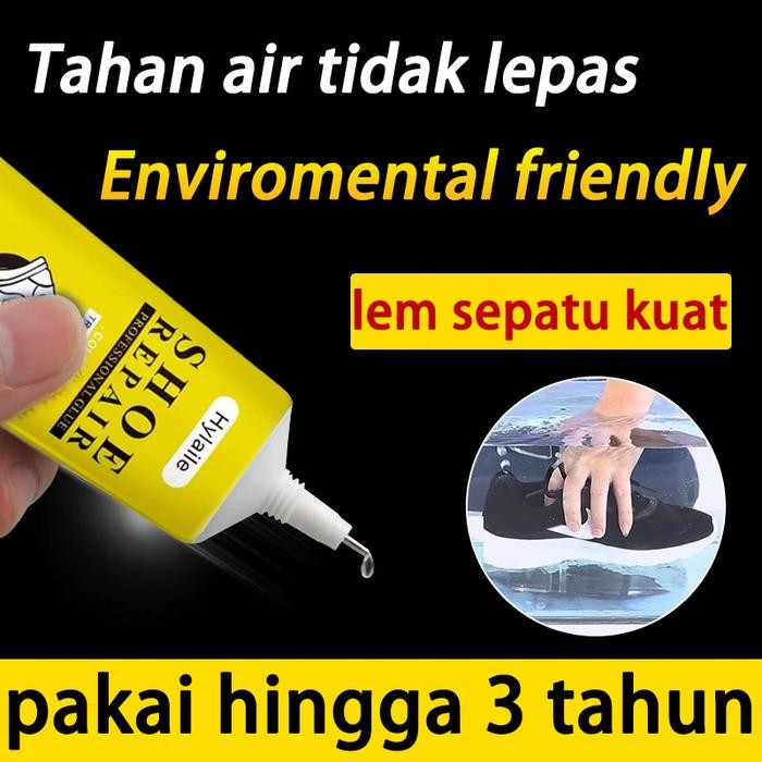 Terlaris Lem Sepatu Super Kuat Tahan Air 60 Ml /Lem Serbaguna Super Kuat/ Lem Besi Super Kuat/Lem