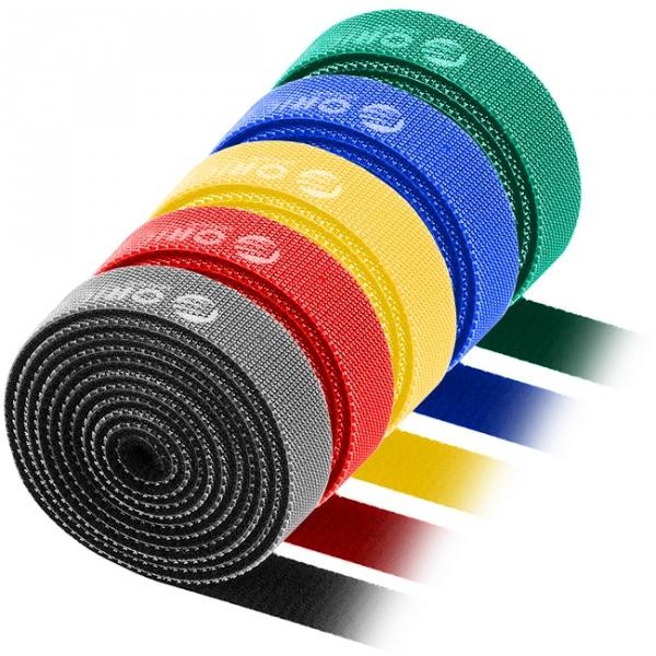 

Orico Cbt-5S 1M Reusable & Dividable Hook And Loop Cable Ties