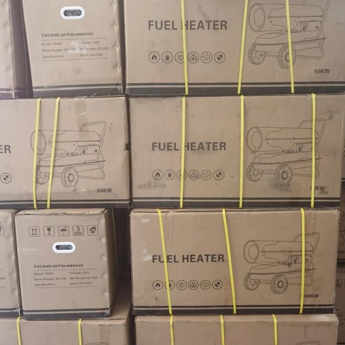 FUEL HEATER SOLAR ANALOG 50KW PEMANAS DIESEL KANDANG TERNAK AYAM UNGGAS