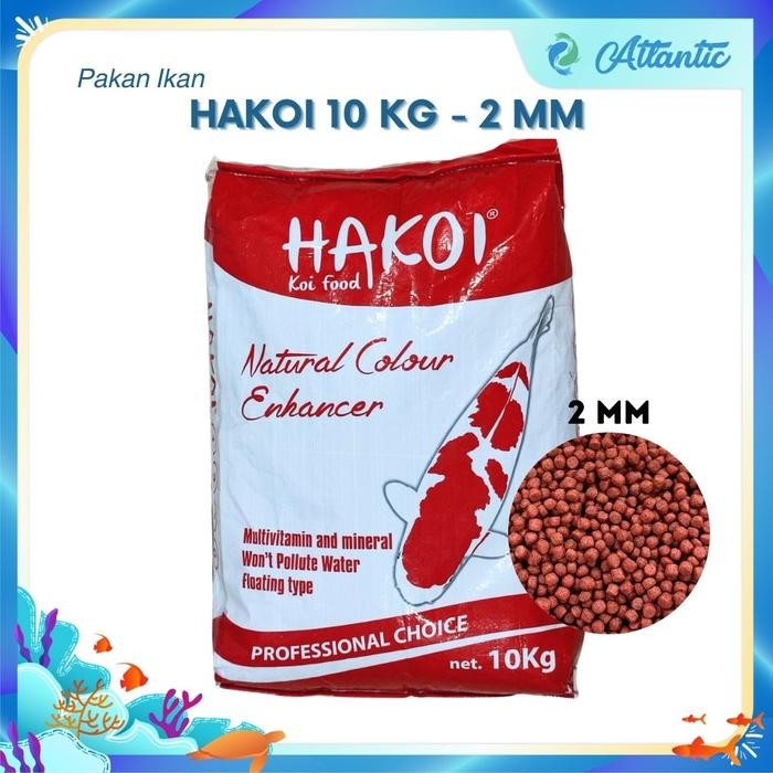 PAKAN KOI HAKOI 10 KG PAKAN PERTUMBUHAN IKAN KOI PELET KARUNG 10KG