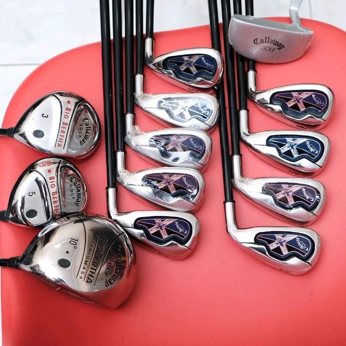 Stick Golf Club Full Set Second Callaway Shaft Carbon Graphite Flex Firm Putter Driver Wood Ironset