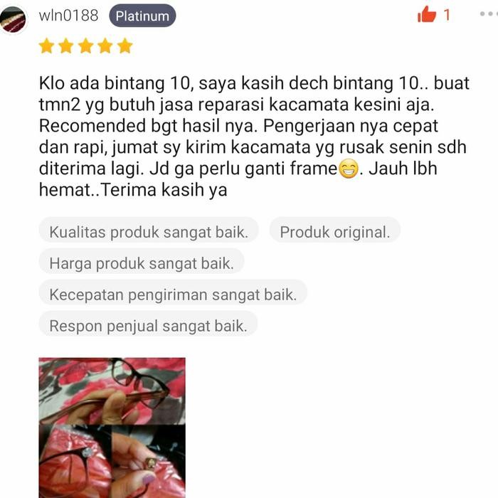 kacamata murah service frame patah Bandung