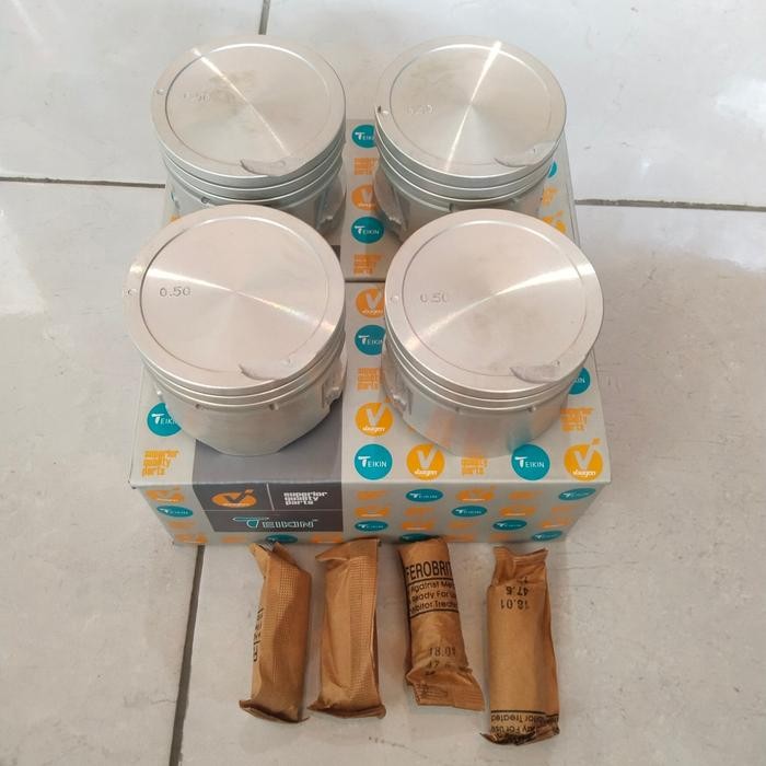 piston seker seher set oversize oz os 050 50 hyundai getz tipe tebal