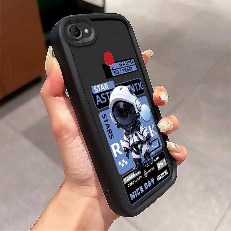 Casing Hp OPPO F5 F7 F5 Youth Case Casing pola Robot Luar Angkasa Kesing HP Kasing mata langit tangg
