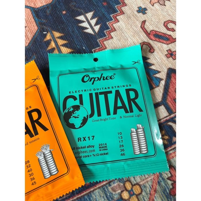 Senar Gitar Merk orphee (AKUSTIK/ELEKTRIK/NYLON)