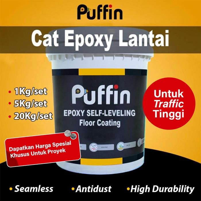 Cat lantai epoxy self levelling Puffin 195