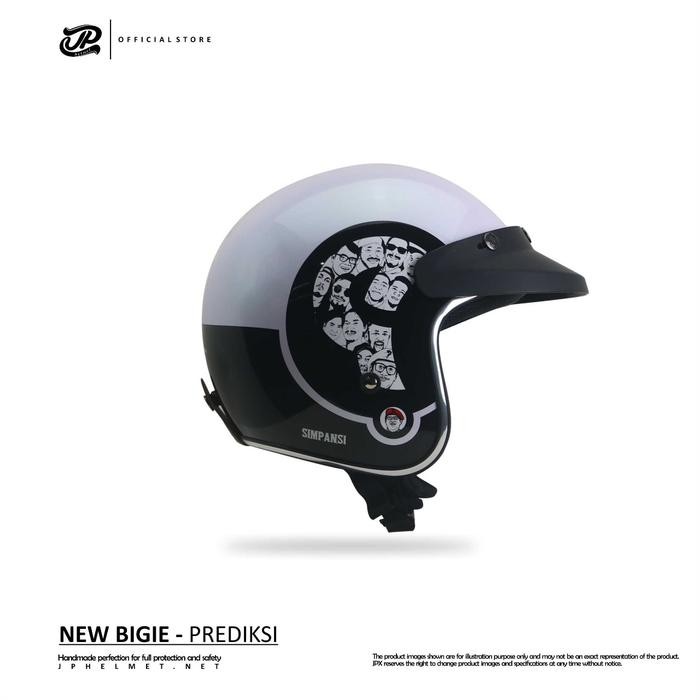 Helm JP Retro New Bigie Prediksi