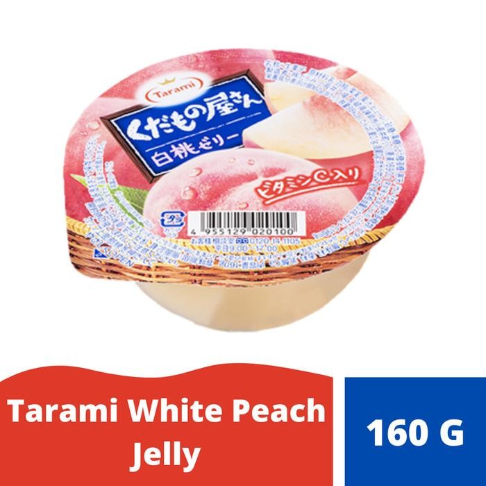 ORIGINAL Tarami White Peach Jelly/ Jelly buah peach jepang