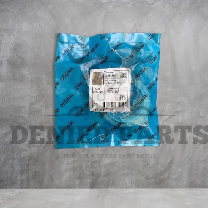 Seal Crankshaft Depan Pc200-7 Izumi /Seal Crankshaft depan 6D102 izumi