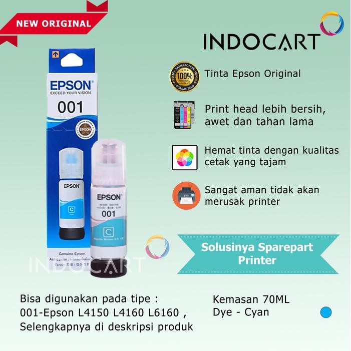 m8lx- Tinta Original 001 Untuk Printer Epson L6190 L6260 L6270 L6290
